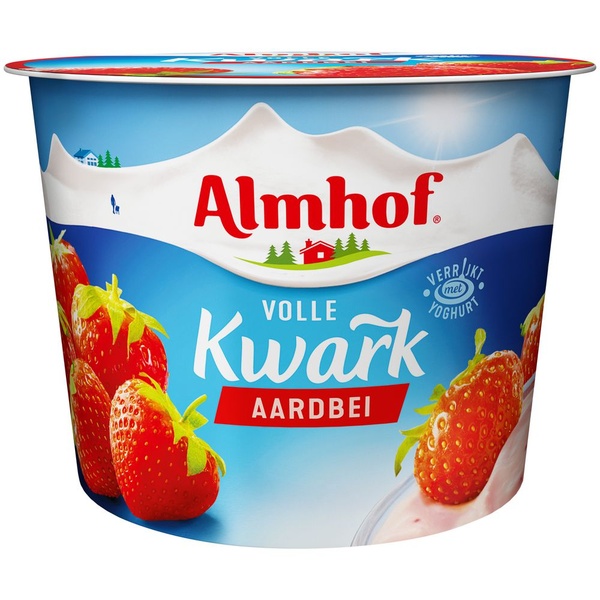 Almhof Kwark Aardbei voorkant