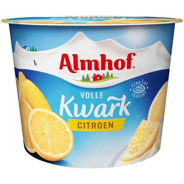 Almhof Kwark Citroen voorkant