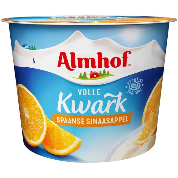 Almhof Kwark Spaanse Sinaasappel voorkant