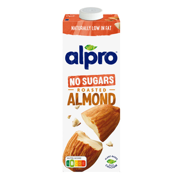 Alpro amandeldrink amandel ongezoet voorkant