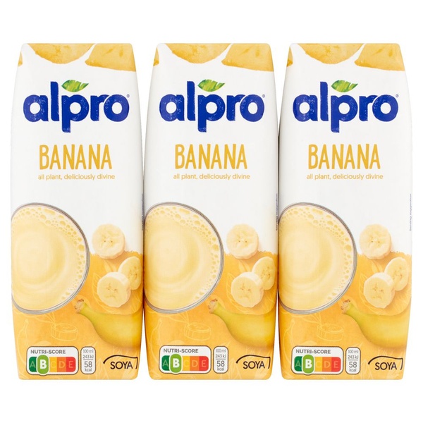 Alpro Drink Banaan  Mini voorkant