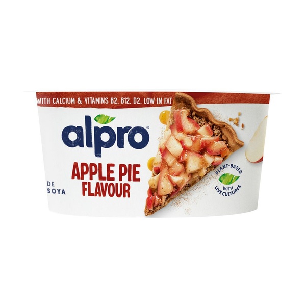 Alpro plantaardig apple pie voorkant