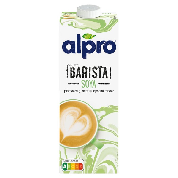 Alpro soya barista voorkant