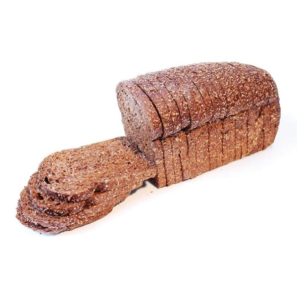 Ambachtelijke Bakker dubbeldonker bruin heel gesneden voorkant