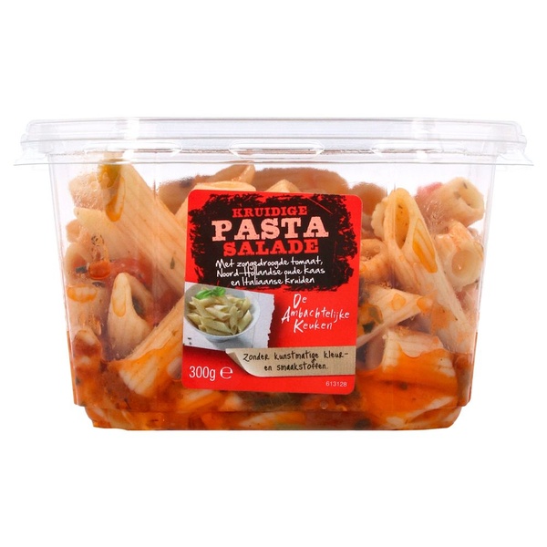 Ambachtelijke Keuken Pastasalade zongedroogde tomaat voorkant