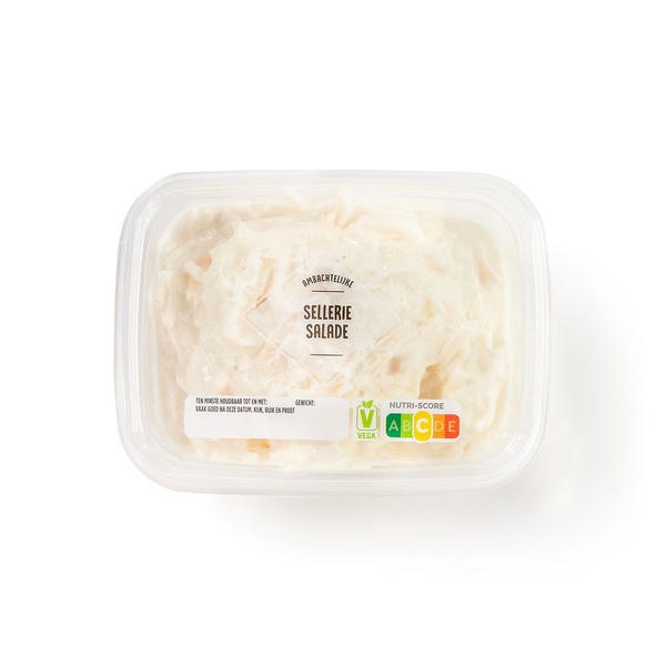 Ambachtelijke salade selderie voorkant