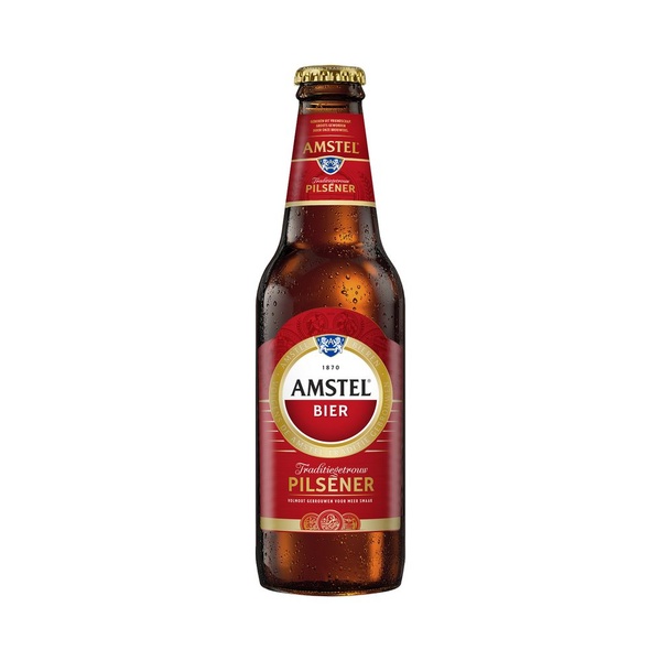 Amstel pils pijpje 30cl voorkant