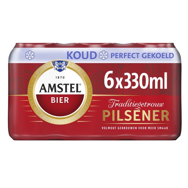 Amstel pilsener coolcan voorkant