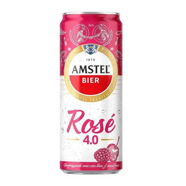 Amstel rosébier voorkant