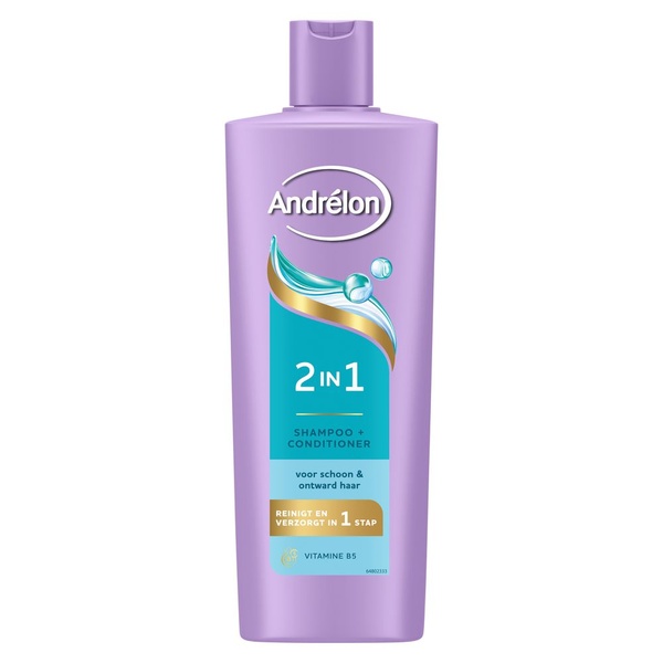 Andrélon shampoo 2 in 1 voorkant