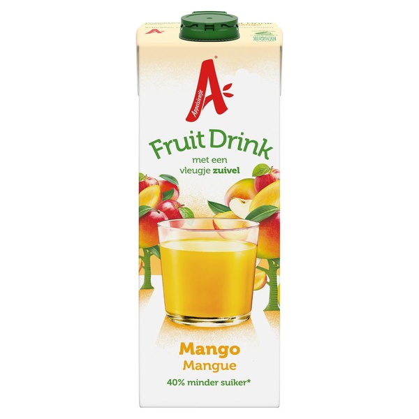 Appelsientje fruitdrink mango voorkant