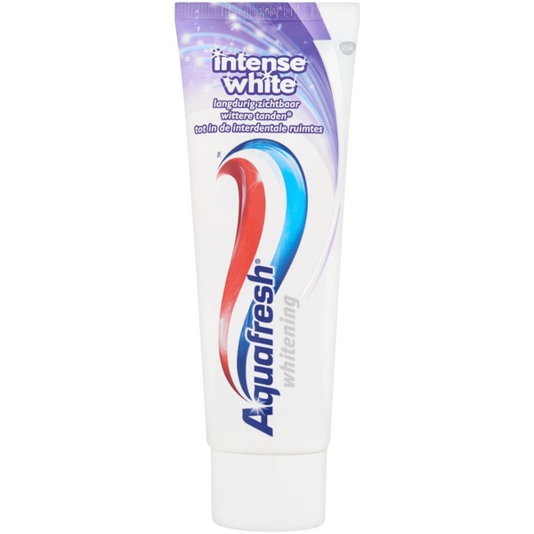 Aquafresh intense white achterkant