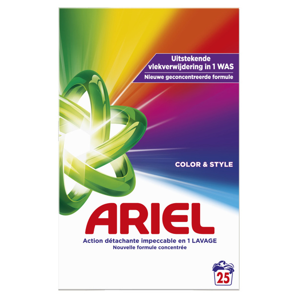 Ariel Ariel Waspoeder Snel Oplosbaar Color & St voorkant