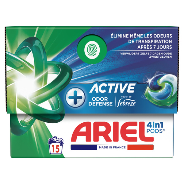Ariel Wasmiddel Active voorkant