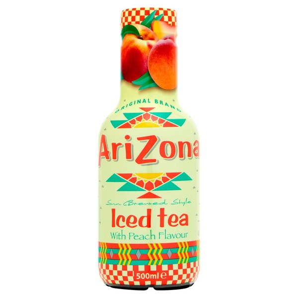 Arizona ice tea peach voorkant