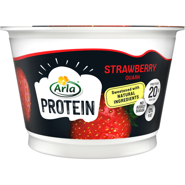 Arla Kwark Protein Aardbei voorkant