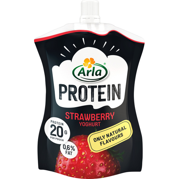 Arla Yoghurt Protein Aardbei voorkant