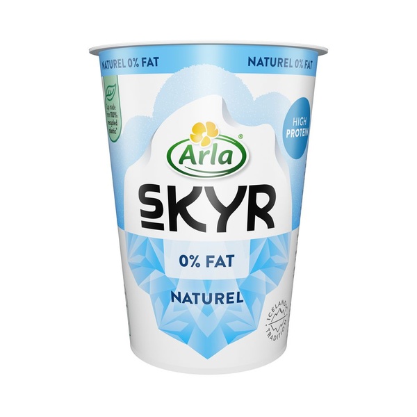 Arla yoghurt skyr naturel voorkant