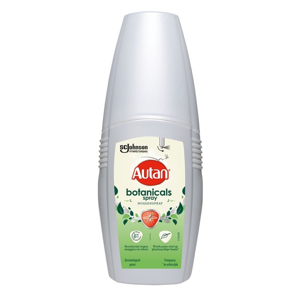 Autan insectenspray botanicals voorkant