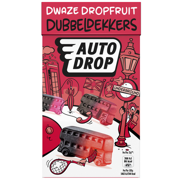 Autodrop Autodrop Drop Dubbeldekkers voorkant