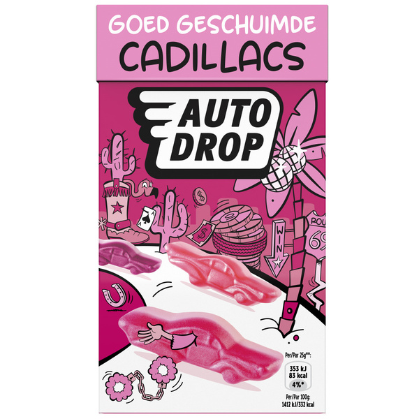 SPAR | Autodrop snoep goed geschuimde cadillacs - je vindt het bij SPAR