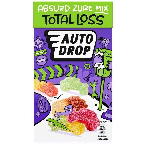 Autodrop total loss zot zure mix voorkant