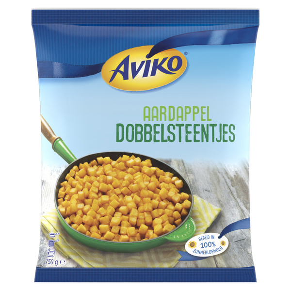 Aviko Aardappel dobbelsteentjes voorkant