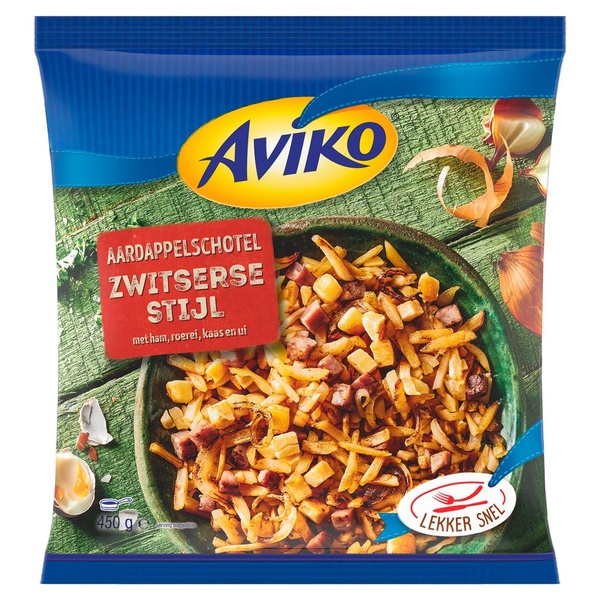 Aviko aardappelschotel Zwitserse stijl voorkant