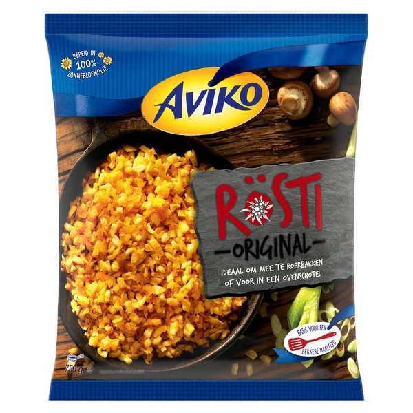 Aviko rösti original voorkant