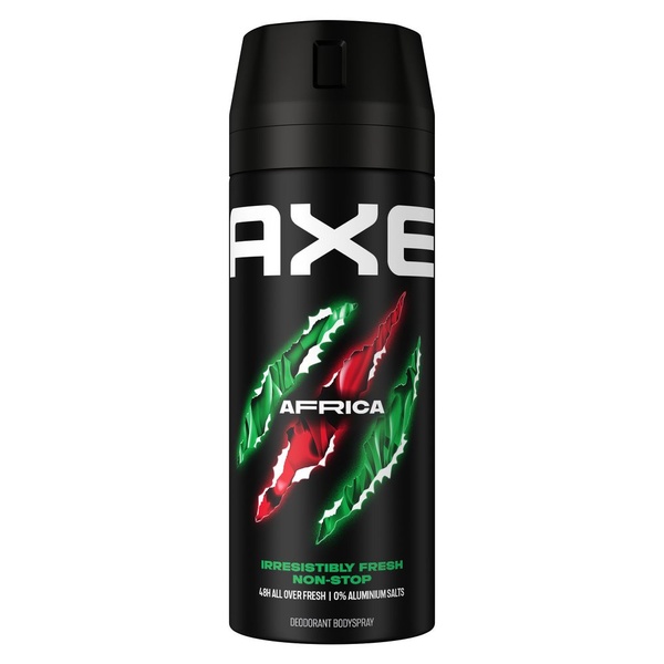 Axe africa achterkant