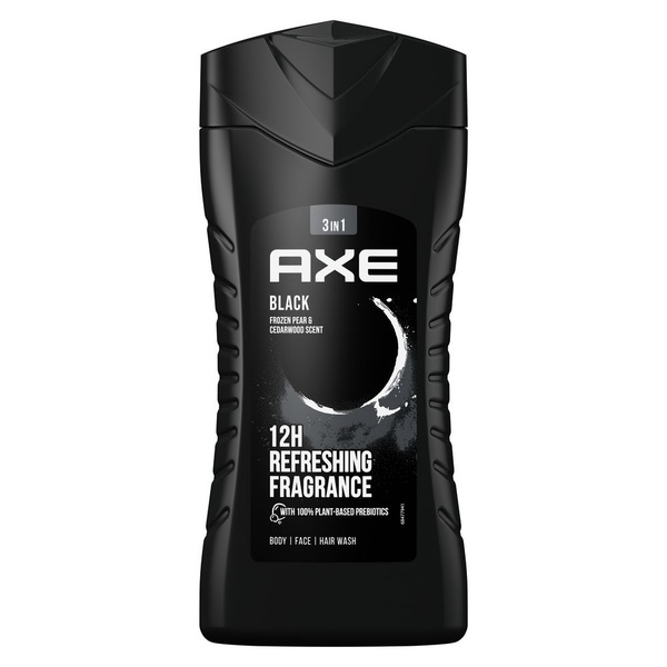 Axe showergel black voorkant