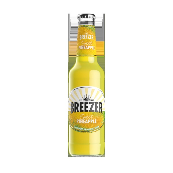 Bacardi breezer pineapple voorkant