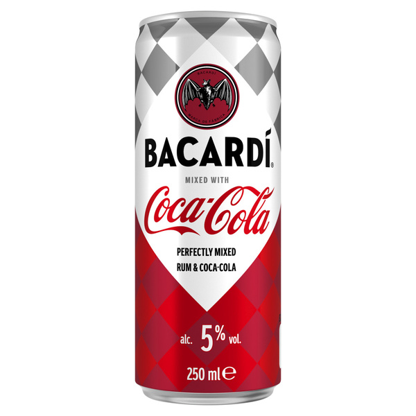 Bacardi cola voorkant