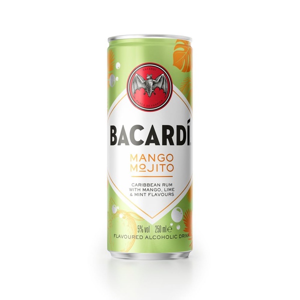 Bacardi mango mojito voorkant