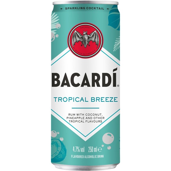 Bacardi Tropical Breeze voorkant
