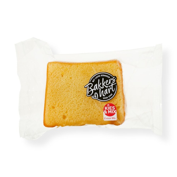 BakkersHart boerencake plakken 6 stuks voorkant