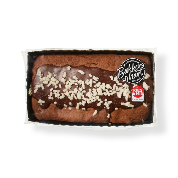 BakkersHart chocolade fudge cake voorkant