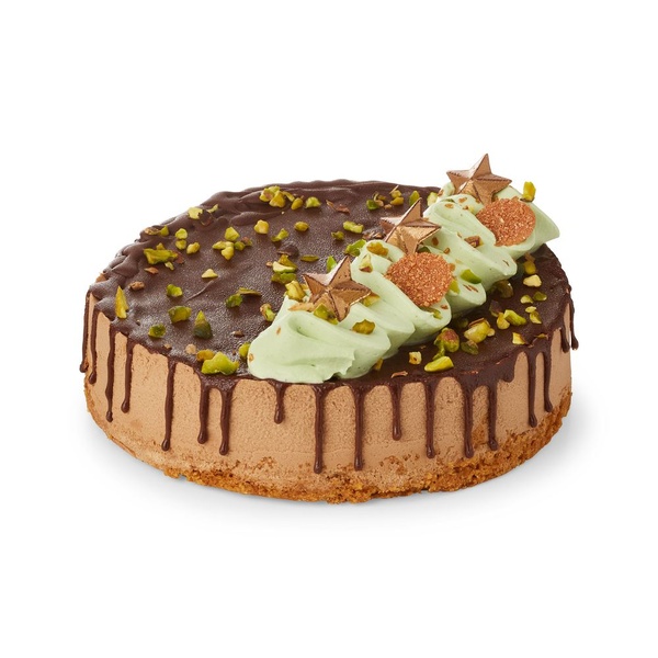 BakkersHart pistache chocolade taartje voorkant