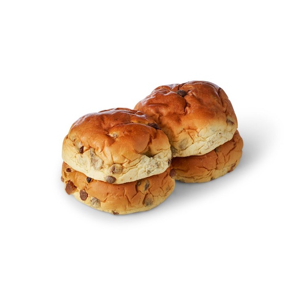 BakkersHart reuze rozijnen krentenbollen achterkant