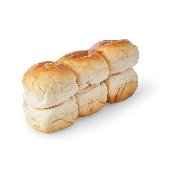 BakkersHart witte bollen 6 stuks achterkant