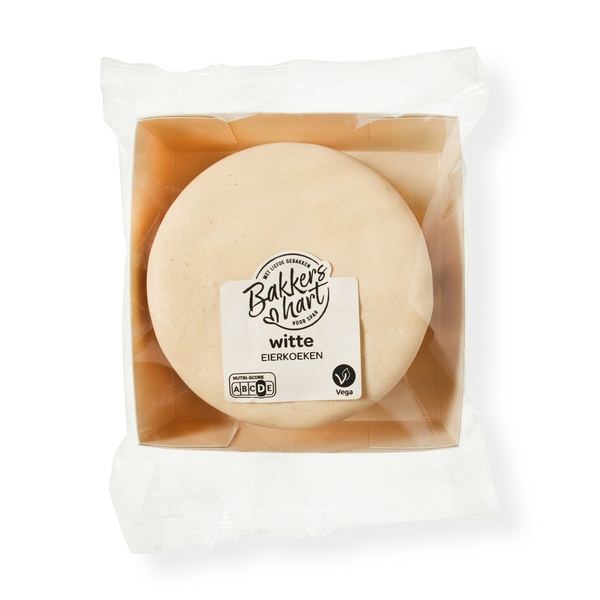 BakkersHart witte eierkoeken 4 stuks voorkant