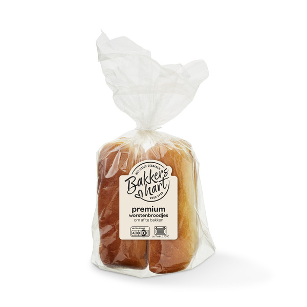 BakkersHart Worstenbroodje voorkant