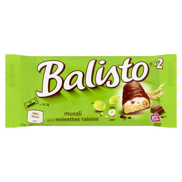 Balisto mueslireep voorkant