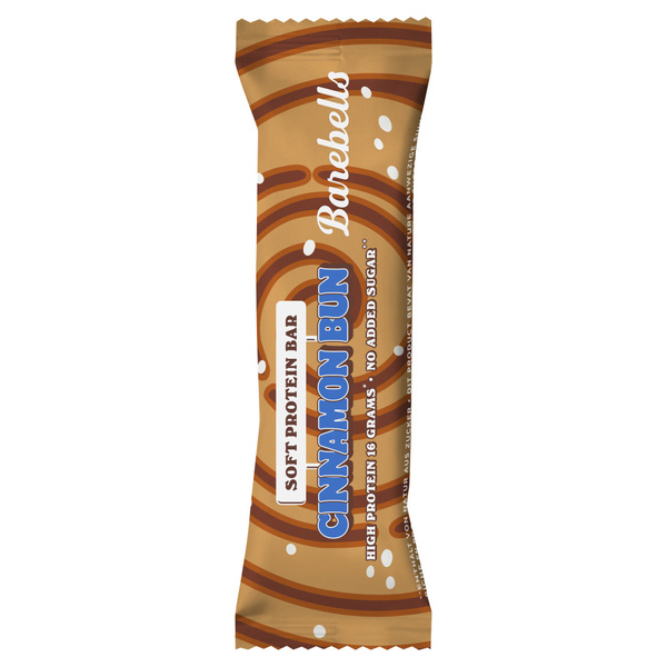 Barebells Barebells Eiwitrepen Cinnamon Bun voorkant
