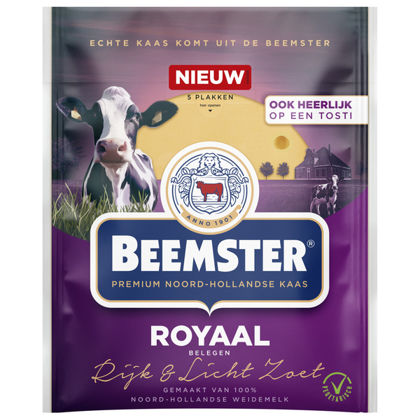 Beemster Beemster Kaassnack 48+ Royaal Plakken voorkant