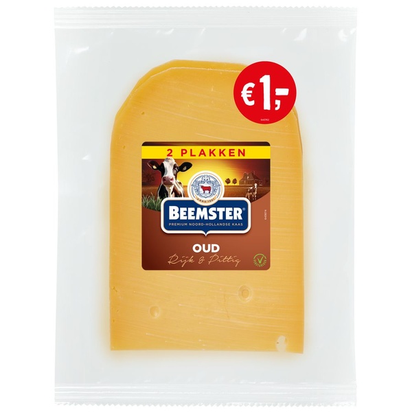 Beemster kaas oud 2-plaks voorkant