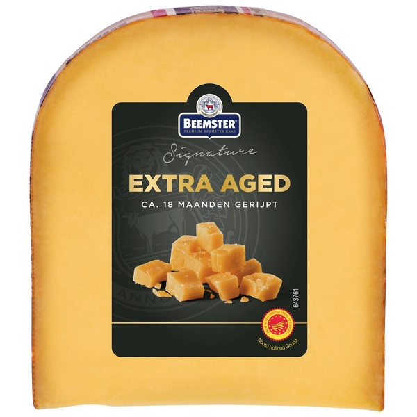 Beemster signature 48+ extra aged achterkant