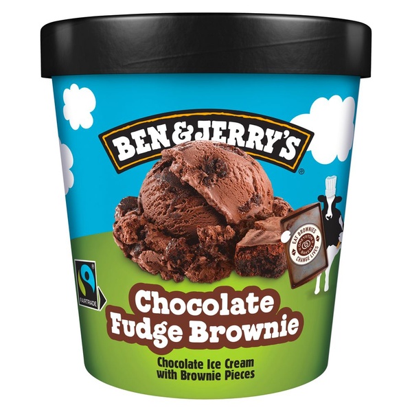 Ben&Jerry ijs choco fudge brownie voorkant