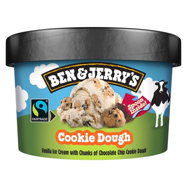 Ben&Jerry ijs cookie dough voorkant