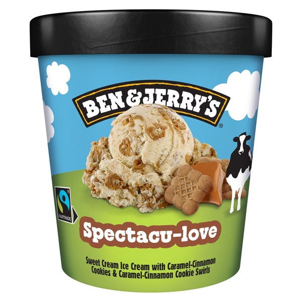 Ben&Jerry ijs spectaculove voorkant